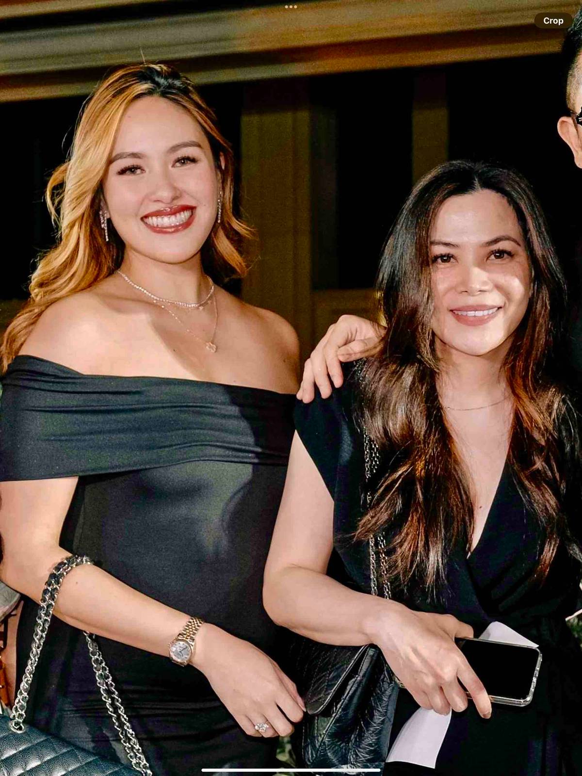 Joanna Robles and Ivy Robles.